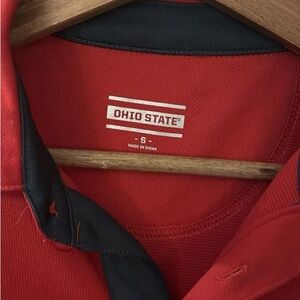 Ohio State Men's Red Polo Shirt